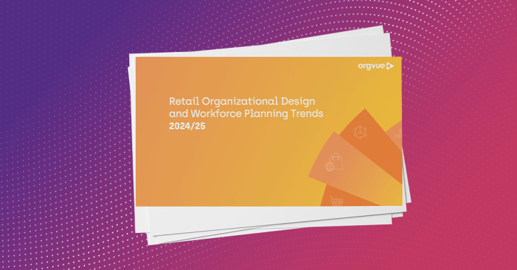 A preview image of the ebook 'Retail Organizational Design and Workforce Planning Trends 2024/25'
