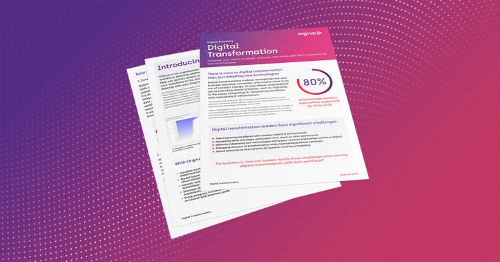 A preview image of the Digital Transformation solution brief